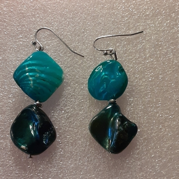 Gem Stone Earrings - Picture 1 of 4